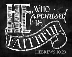 Hebrews 10.23