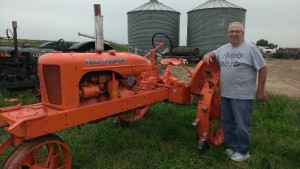 Dad and Tractor